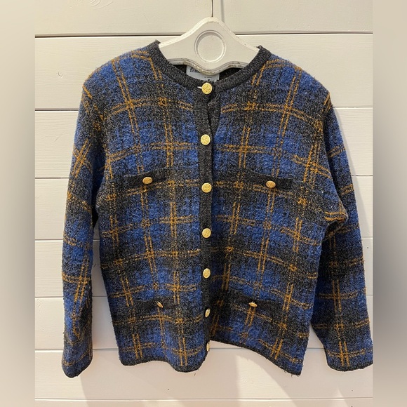 Franco Valeri Sweaters - 📍💙 Vintage Franco Valeri cardigan size L 💙